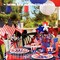 12-Piece Glittery Patriotic Star Picks – Red, White & Blue Foam Star Sticks for 4th of July, Memorial Day & Independence Day Party Table Centerpiece Decorations
